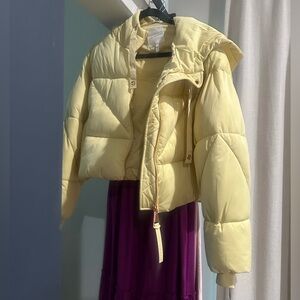 Avec Les Filles Light Yellow Jacket